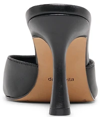 Dolce Vita Rosha Leather Dress Slide Sandals