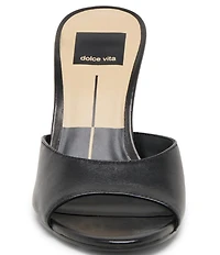 Dolce Vita Rosha Leather Dress Slide Sandals