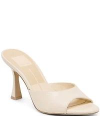 Dolce Vita Rosha Leather Dress Slide Sandals