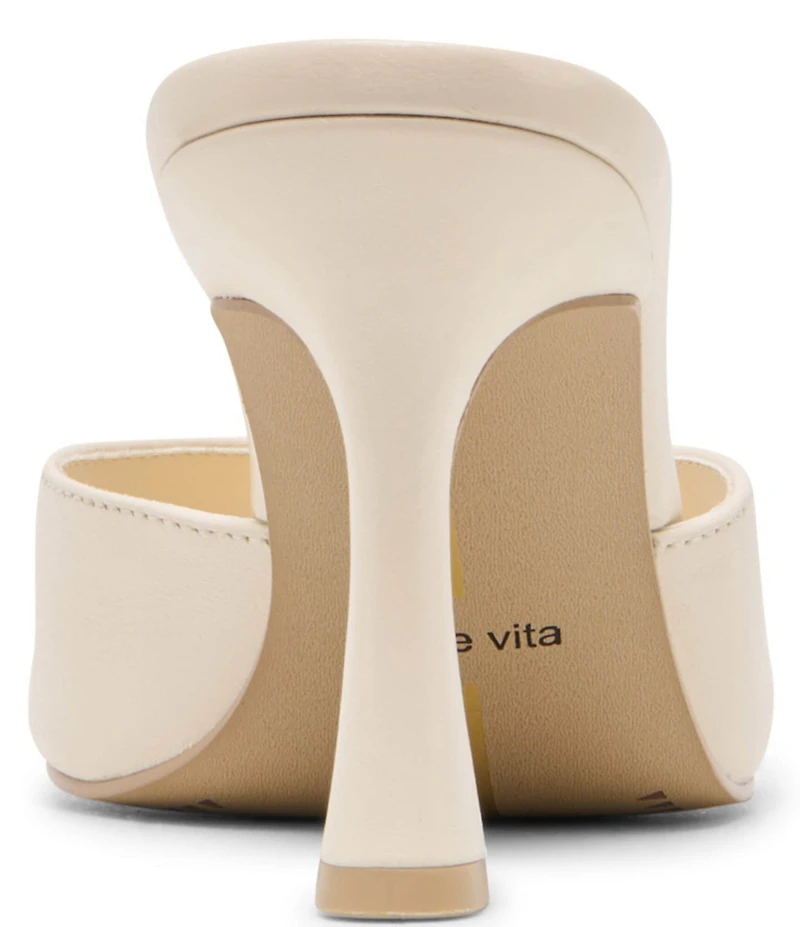 Dolce Vita Rosha Leather Dress Slide Sandals