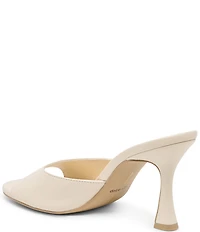 Dolce Vita Rosha Leather Dress Slide Sandals