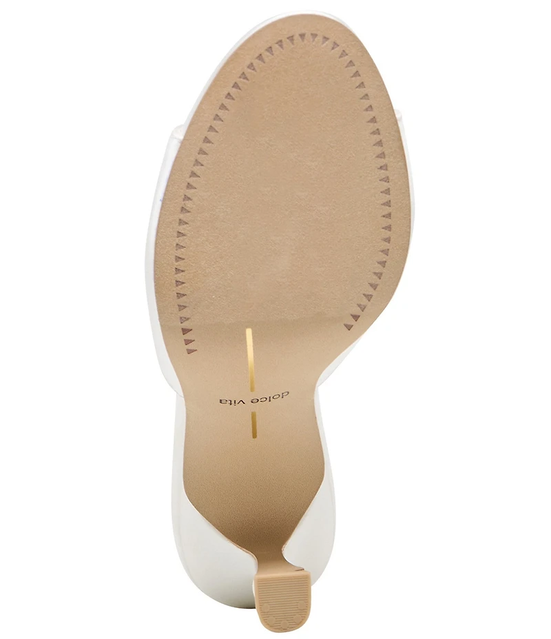 Dolce Vita Rosha Satin Dress Slide Sandals