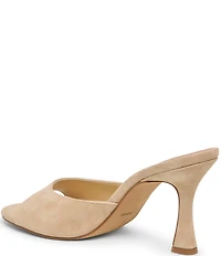 Dolce Vita Rosha Suede Dress Slide Sandals