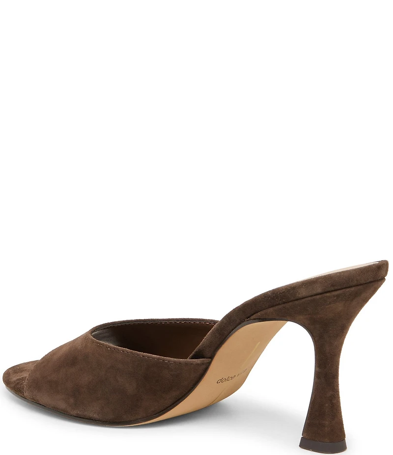 Dolce Vita Rosha Suede Dress Slide Sandals