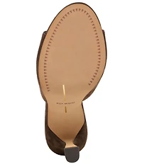 Dolce Vita Rosha Suede Dress Slide Sandals