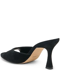 Dolce Vita Rosha Suede Dress Slide Sandals