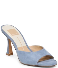 Dolce Vita Rosha Suede Dress Slide Sandals