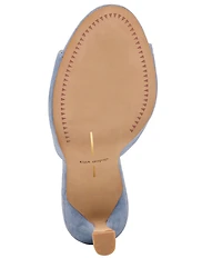 Dolce Vita Rosha Suede Dress Slide Sandals