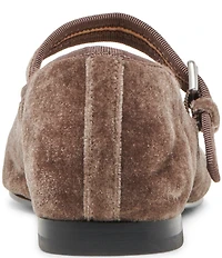 Dolce Vita Roslyn Velvet Mary Jane Ballet Flats