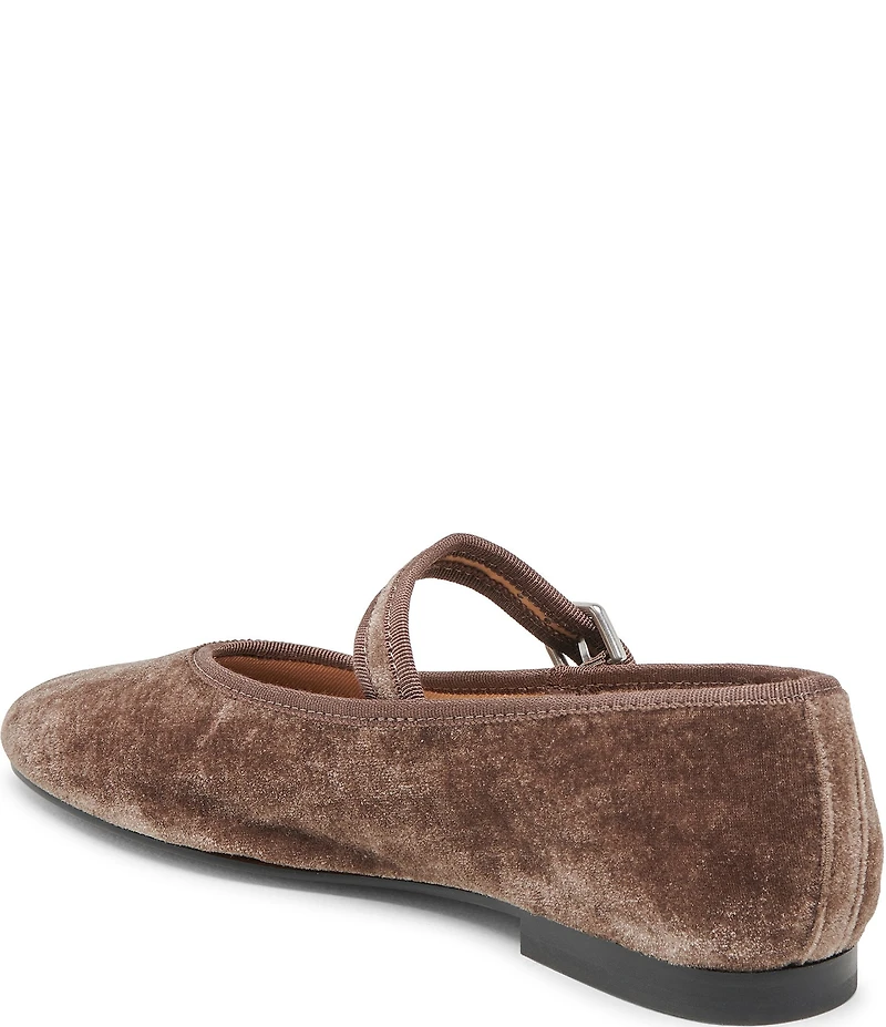 Dolce Vita Roslyn Velvet Mary Jane Ballet Flats