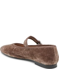 Dolce Vita Roslyn Velvet Mary Jane Ballet Flats