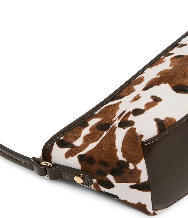 Dolce Vita Savaii Cow Print Halfcalf East-West Shoulder Bag