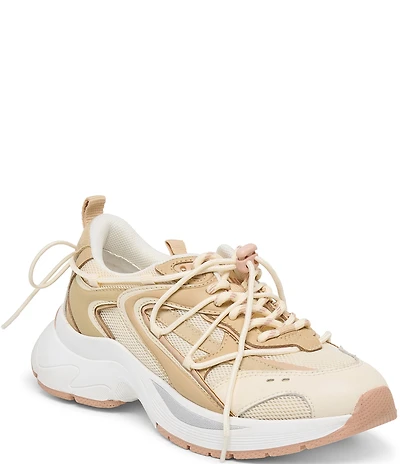 Dolce Vita Selmar Lace-Up Colorblock Sporty Sneakers