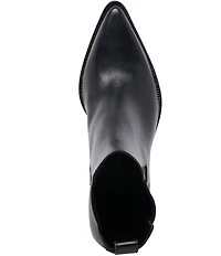 Dolce Vita Shadie H2O Leather Waterproof Point Toe Chelsea Booties
