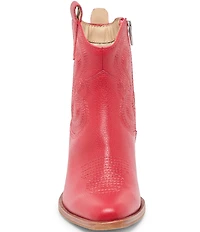 Dolce Vita Shania H2O Waterproof Leather Western Booties