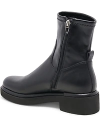 Dolce Vita Simaya H2O Waterproof Leather Lug Booties