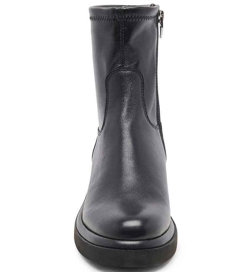 Dolce Vita Simaya H2O Waterproof Leather Lug Booties