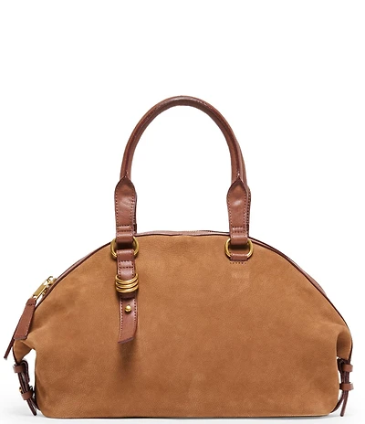 Dolce Vita Sion Nubuck Leather Satchel Bag