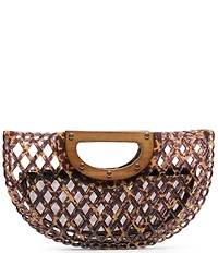 Dolce Vita Solandra PVC Clutch Handle Handbag