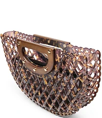Dolce Vita Solandra PVC Clutch Handle Handbag