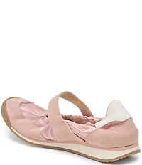 Dolce Vita Spruce Satin Ruched Ballet Mary Jane Hook-and-Loop Sneakers