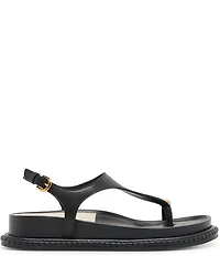 Dolce Vita Stefan Leather Toe Ring Hardware Sandals