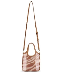 Dolce Vita Sylvene Mesh Zebra Print Mini Crossbody Bag
