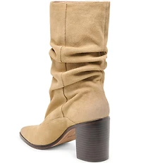 Dolce Vita Talina Suede Slouch Boots