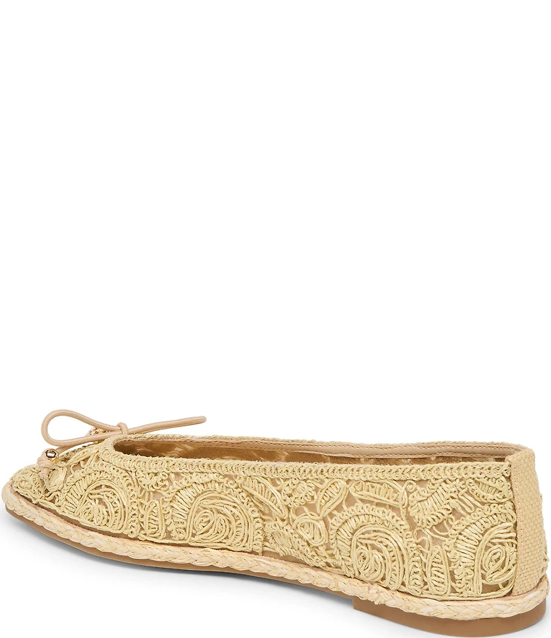 Dolce Vita Tianna Raffia Ballet Flats