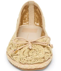 Dolce Vita Tianna Raffia Ballet Flats