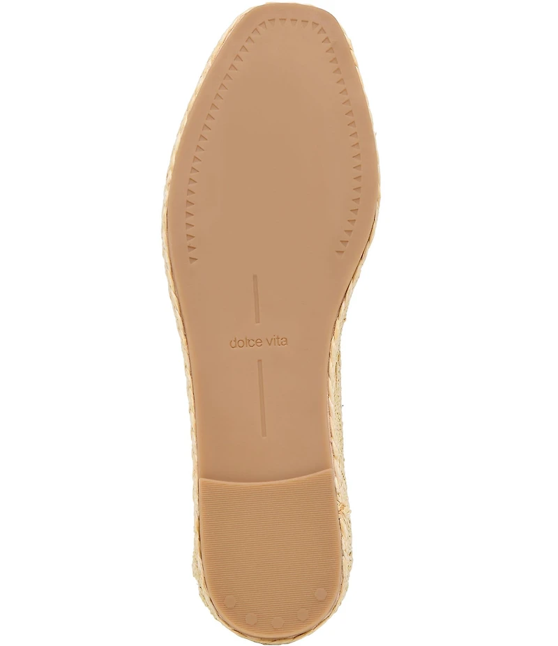 Dolce Vita Tianna Raffia Ballet Flats