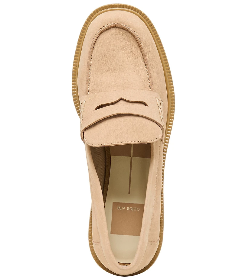 Dolce Vita Tiggy Leather Penny Loafers