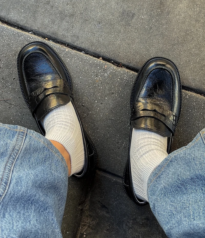 Dolce Vita Tiggy Leather Penny Loafers