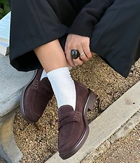 Dolce Vita Tiggy Suede Penny Loafers