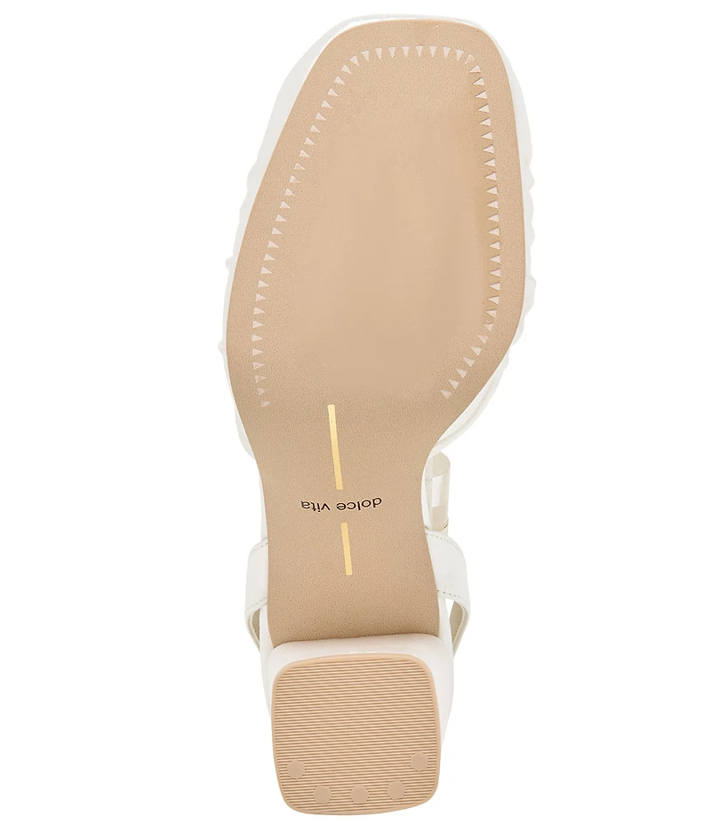 Dolce Vita Tisha Satin Ankle Wrap Block Heel Pumps