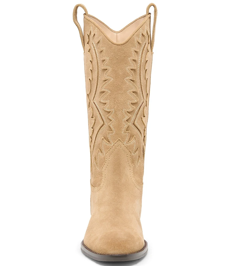 Dolce Vita Tomara Suede Western Inspired Boots