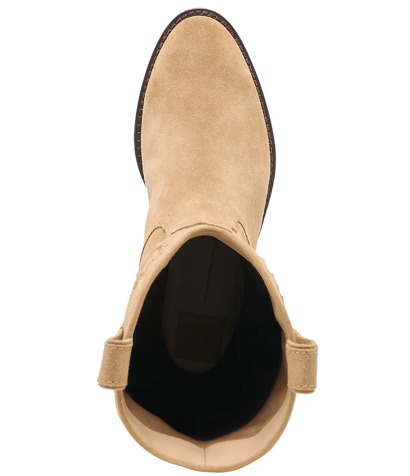 Dolce Vita Tomara Suede Western Inspired Boots