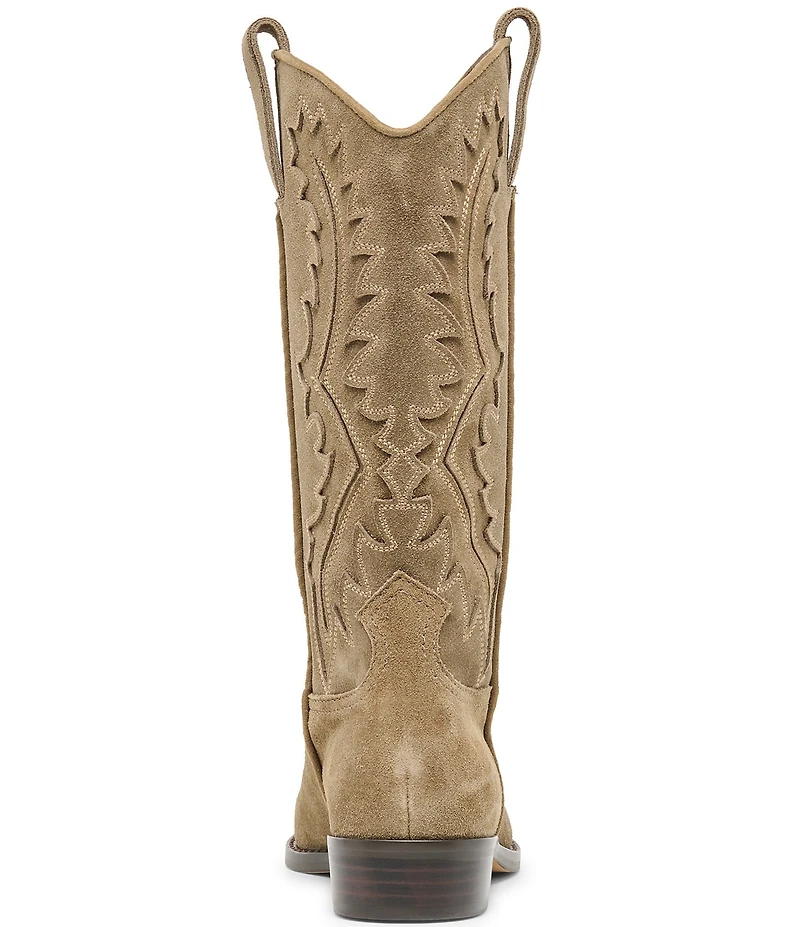 Dolce Vita Tomara Suede Western Inspired Boots