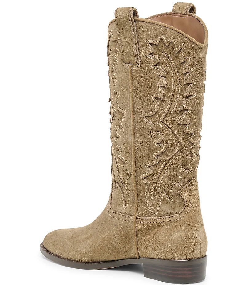 Dolce Vita Tomara Suede Western Inspired Boots