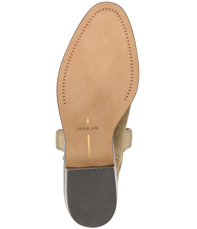 Dolce Vita Tomara Suede Western Inspired Boots