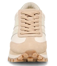 Dolce Vita Tresa Leather Lug Sole Sporty Sneakers