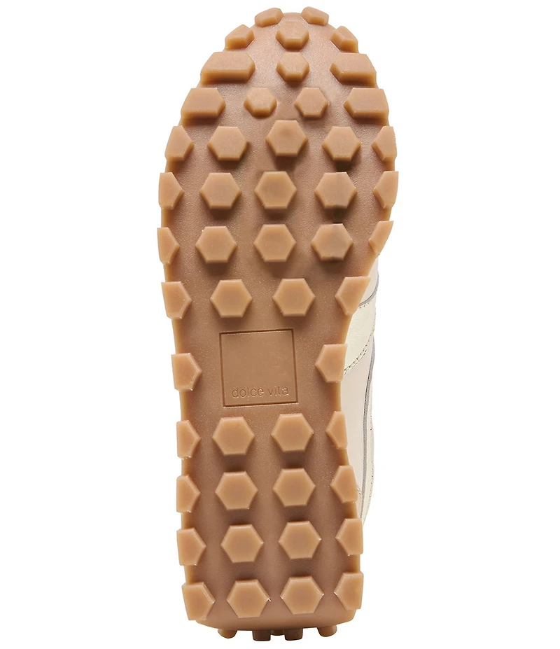 Dolce Vita Tresa Leather Lug Sole Sporty Sneakers