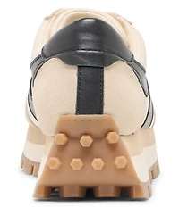 Dolce Vita Tresa Leather Lug Sole Sporty Sneakers