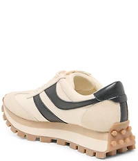 Dolce Vita Tresa Leather Lug Sole Sporty Sneakers