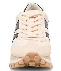 Dolce Vita Tresa Leather Lug Sole Sporty Sneakers