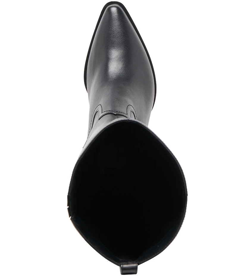 Dolce Vita Virona H2O Leather Tall Block Heel Boots