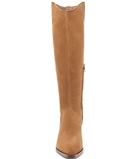 Dolce Vita Virona H2O Suede Tall Block Heel Boots