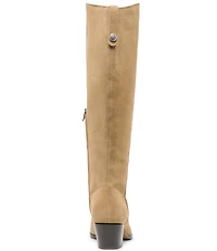 Dolce Vita Virona H2O Suede Tall Block Heel Boots
