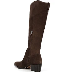 Dolce Vita Virona H2O Suede Tall Block Heel Boots