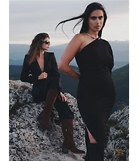 Dolce Vita Virona H2O Suede Tall Block Heel Boots